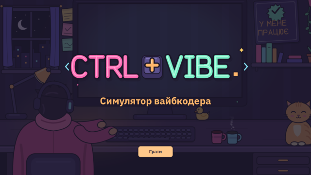 Ctrl+Vibe — обкладинка гри